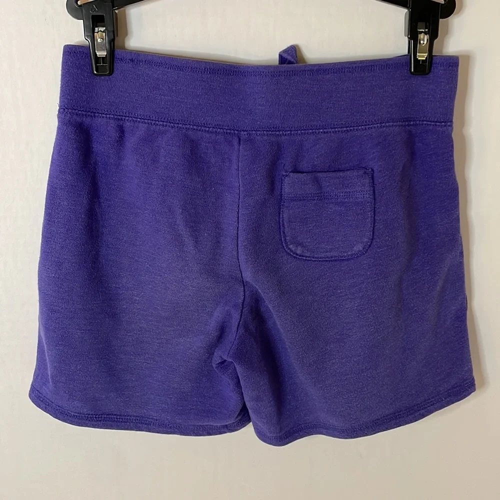 Justice purple athletic shorts youth size 12